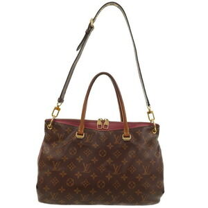 Louis Vuitton Monogram Leather Brown Pallas Bag